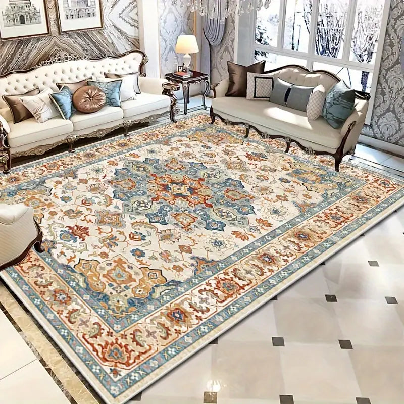 Nowoczesny, elegancki dywan z wzorem Vintage