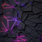 DYWAN GAMINGOWY Neonowa Przestrzeń Gry 3D