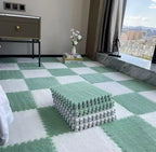 Shaggy puzzle: Mata podłogowa modułowa | MIĘTOWY