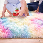 PUCHATY DYWAN SHAGY MULTIKOLOR RAINBOW  | PREMIUM