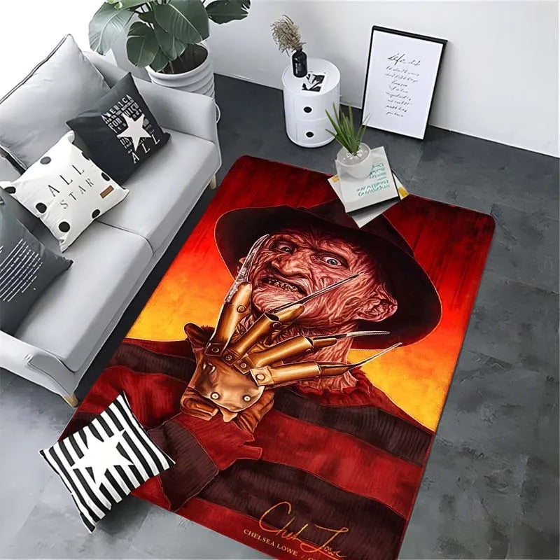 DYWAN z motywem firmowego horroru |  Ślad Freddy'ego