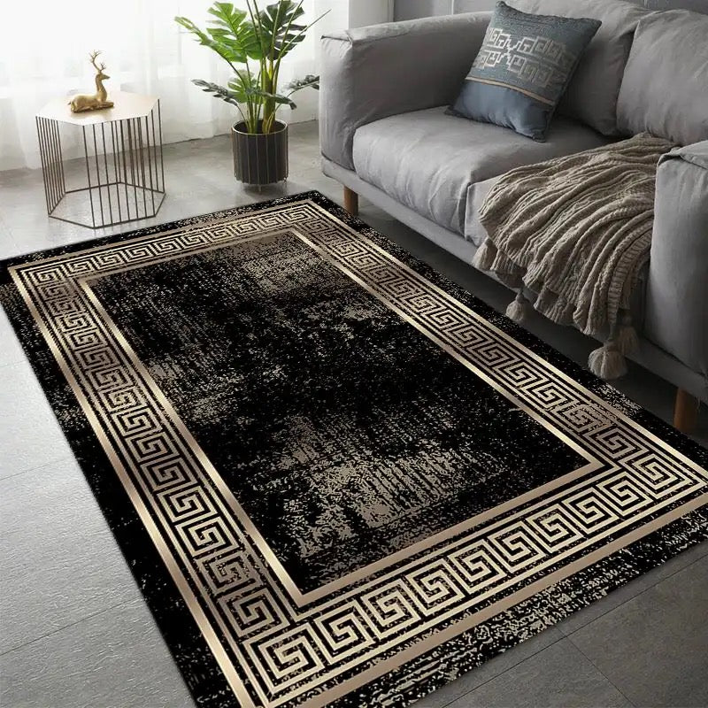 Elegancki dywan w stylu VINTAGE | Black&Gold