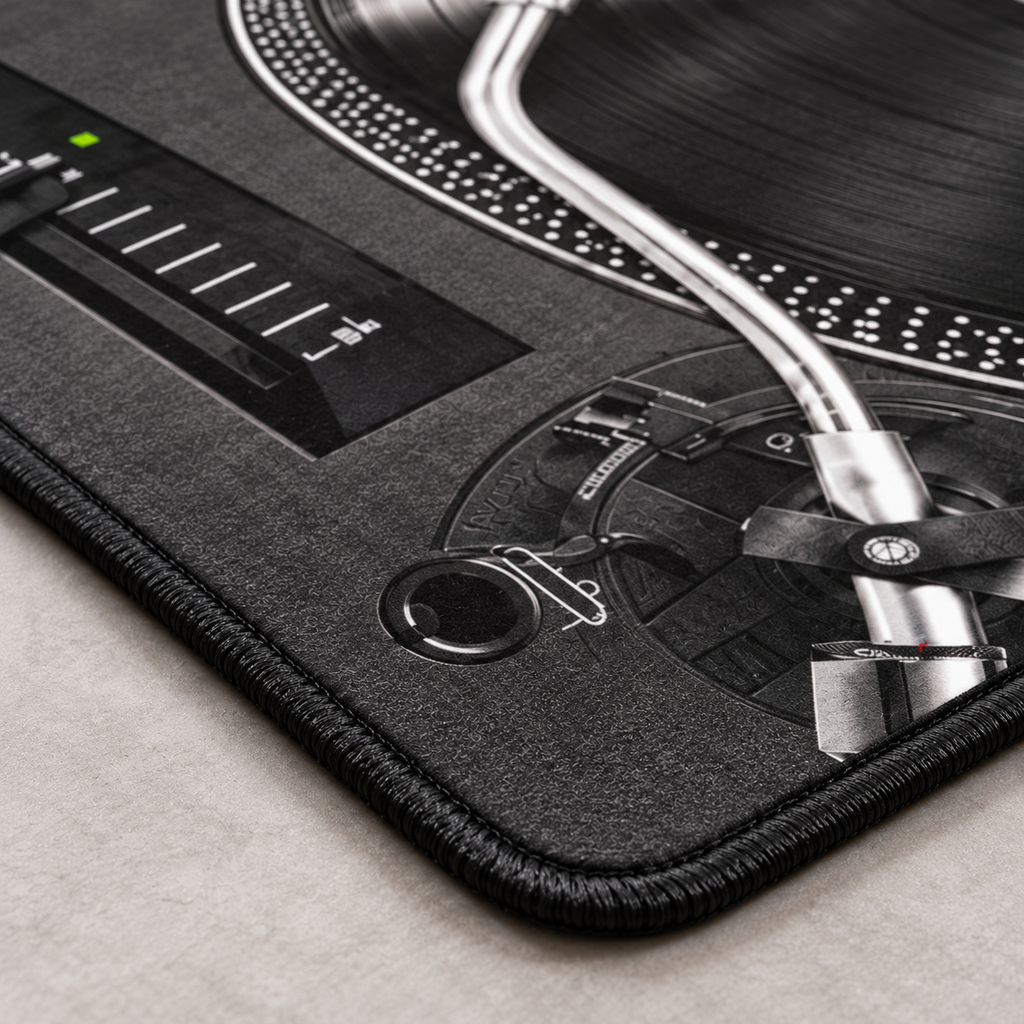 Dywan 3D GRAMOFON - vinyl retro do pokoju