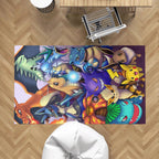 NOWOCZESNY DYWAN z motywem Pokémonów