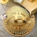 OKRĄGŁY DYWAN Bitcoin -  Kryptowaluta