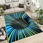 NOWOCZESNY DYWAN 3D z iluzją optyczną | VISUAL SWIRL