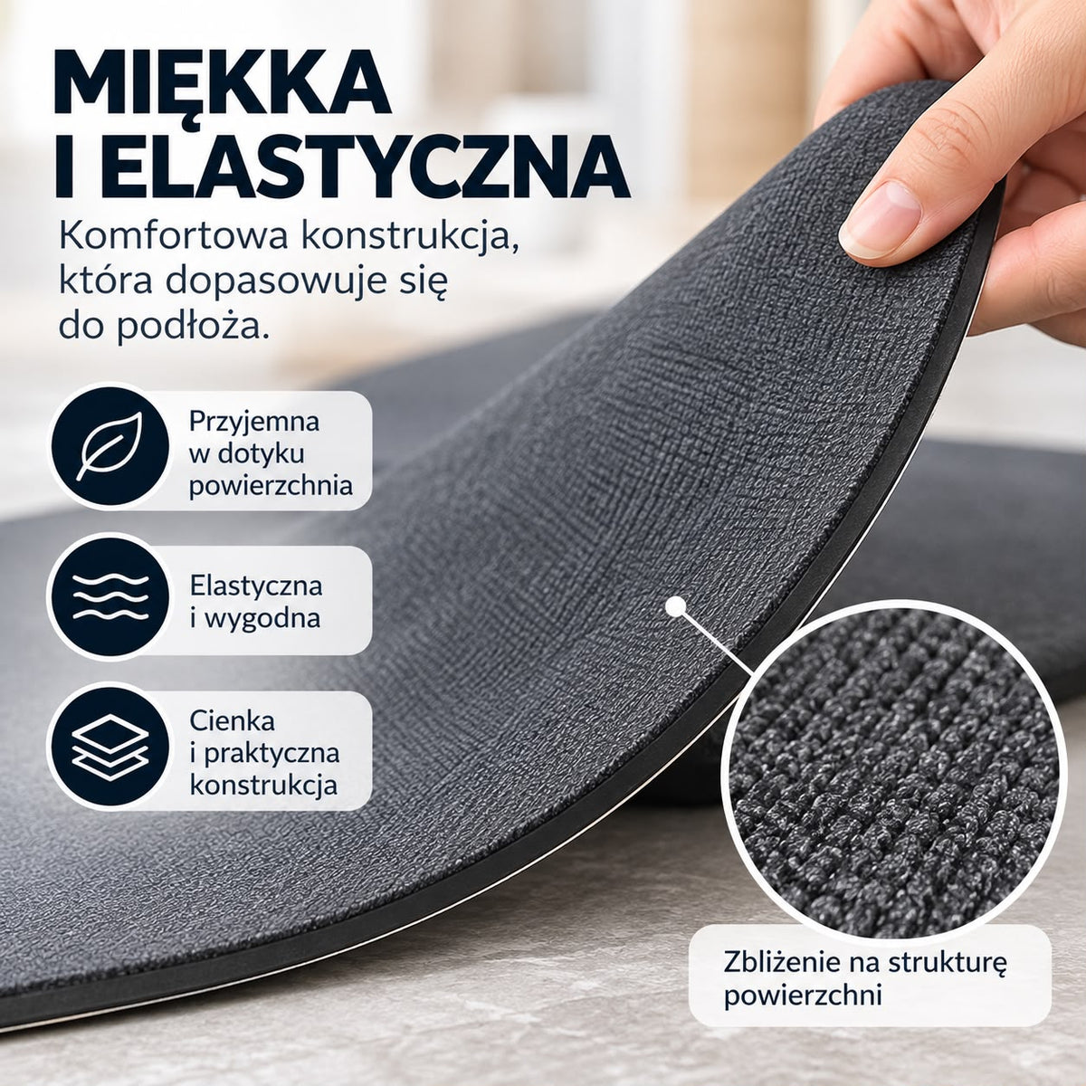 Dywanik łazienkowy KASETA MAGNETOFONOWA - chłonny , antypoślizgowy , 40x60
