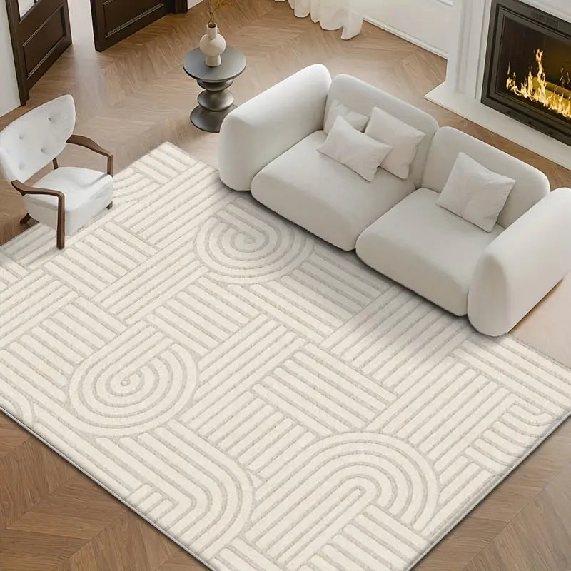 Designerski dywan strukturalny | Łukowa Harmonia