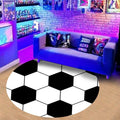 DYWAN OKRĄGŁY ze wzorem piłki | FOOTBALL