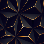 DYWAN z geometrycznym motywem "Mroczna Elegancja" | DELUXE