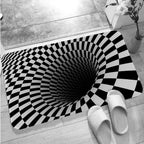 NOWOCZESNY DYWAN 3D z iluzją optyczną