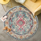 DYWAN OKRĄGŁY w stylu retro NEST