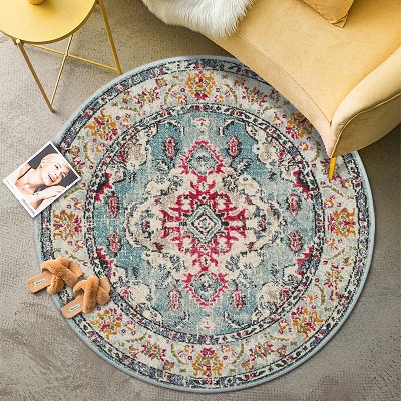 DYWAN OKRĄGŁY w stylu retro NEST