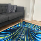 NOWOCZESNY DYWAN 3D z iluzją optyczną | VISUAL SWIRL