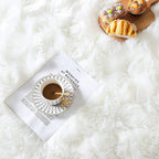 PUCHATY DYWAN SHAGGY BIAŁY | PREMIUM