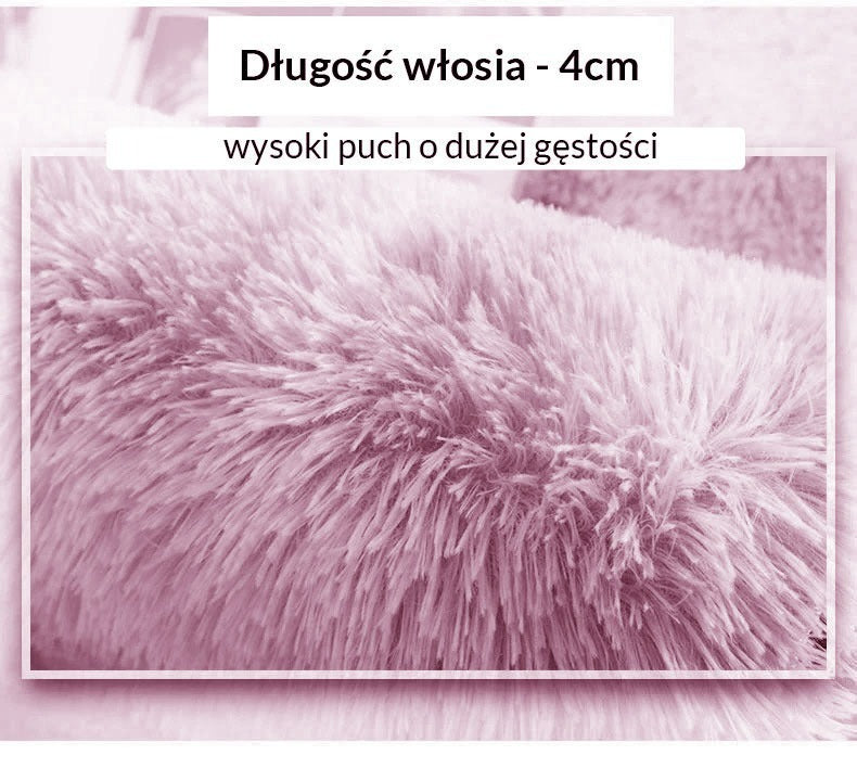 DYWAN SHAGGY RÓŻOWY