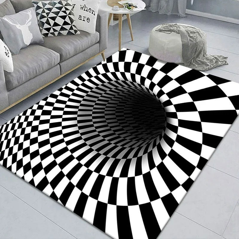 NOWOCZESNY DYWAN 3D z iluzją optyczną
