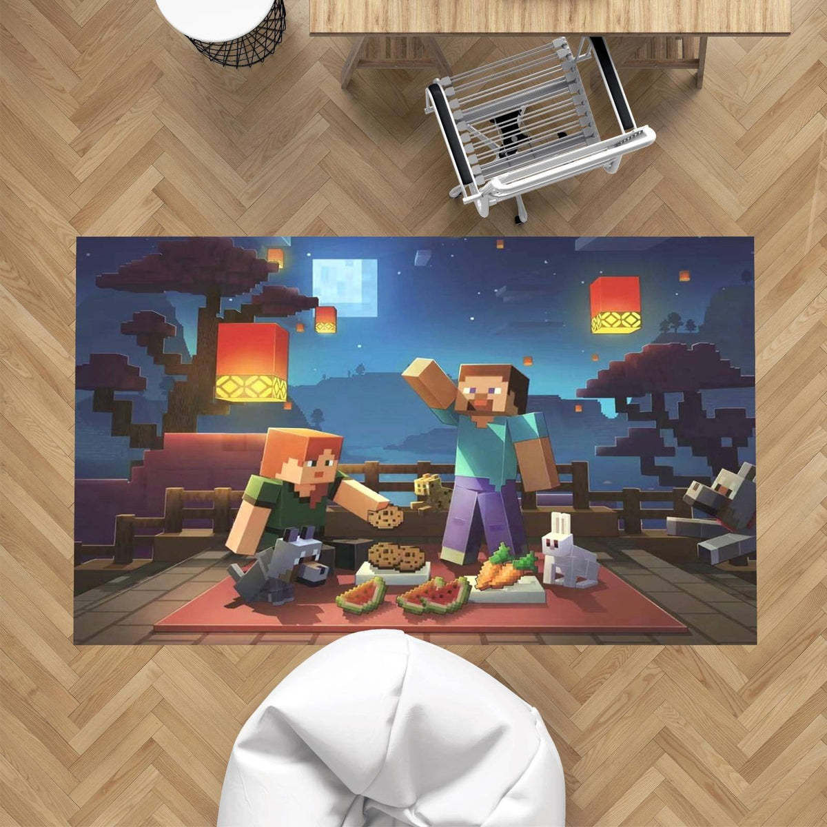 DYWAN do pokoju dziecięcego GRA MINECRAFT